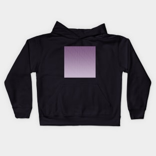 Pastel Purple Gradient Stripes Kids Hoodie